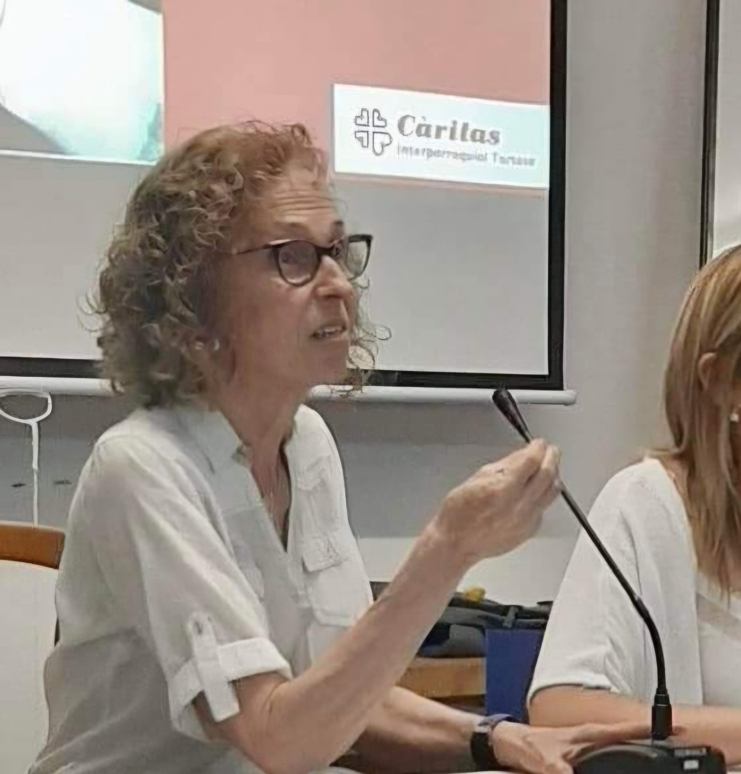 Cinta Jardí, directora de Càritas Interparroquial, portarà l’Estendard Principal de l’Arxiconfraria durant la processó del Dia de la Cinta